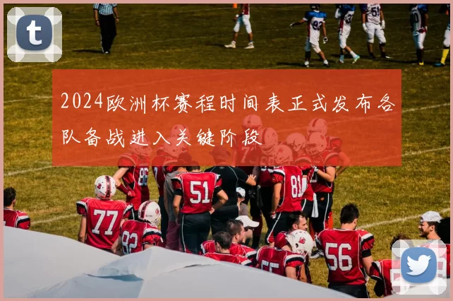 2024欧洲杯赛程时间表正式发布各队备战进入关键阶段
